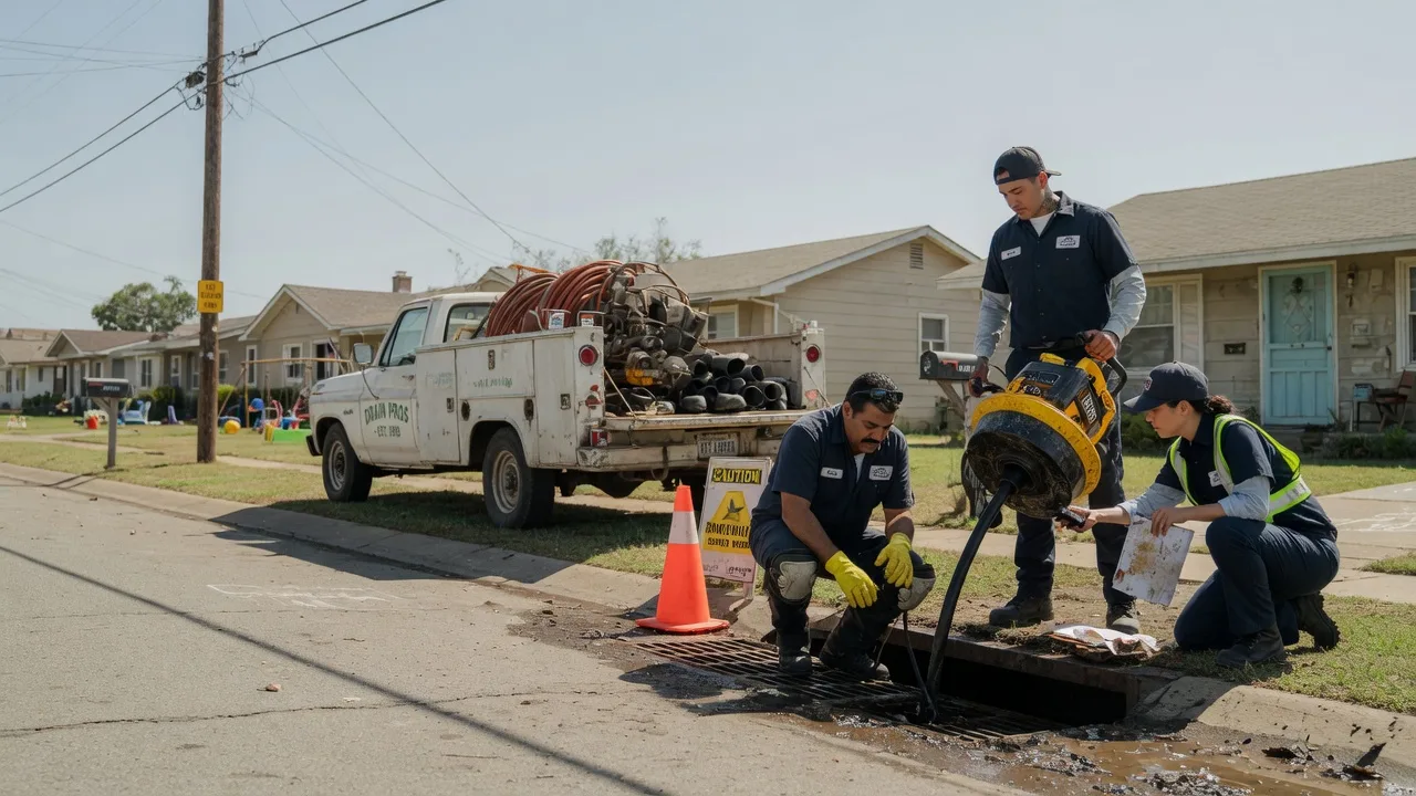 Drain Cleaning in Gillett, TX near me